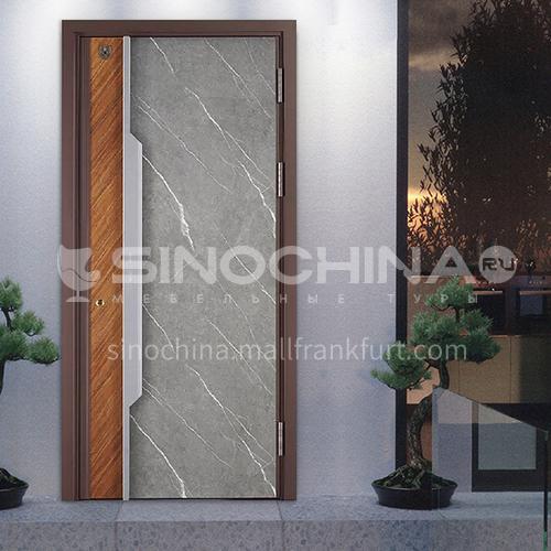 Class A security door marble panel villa door door apartment entrance door